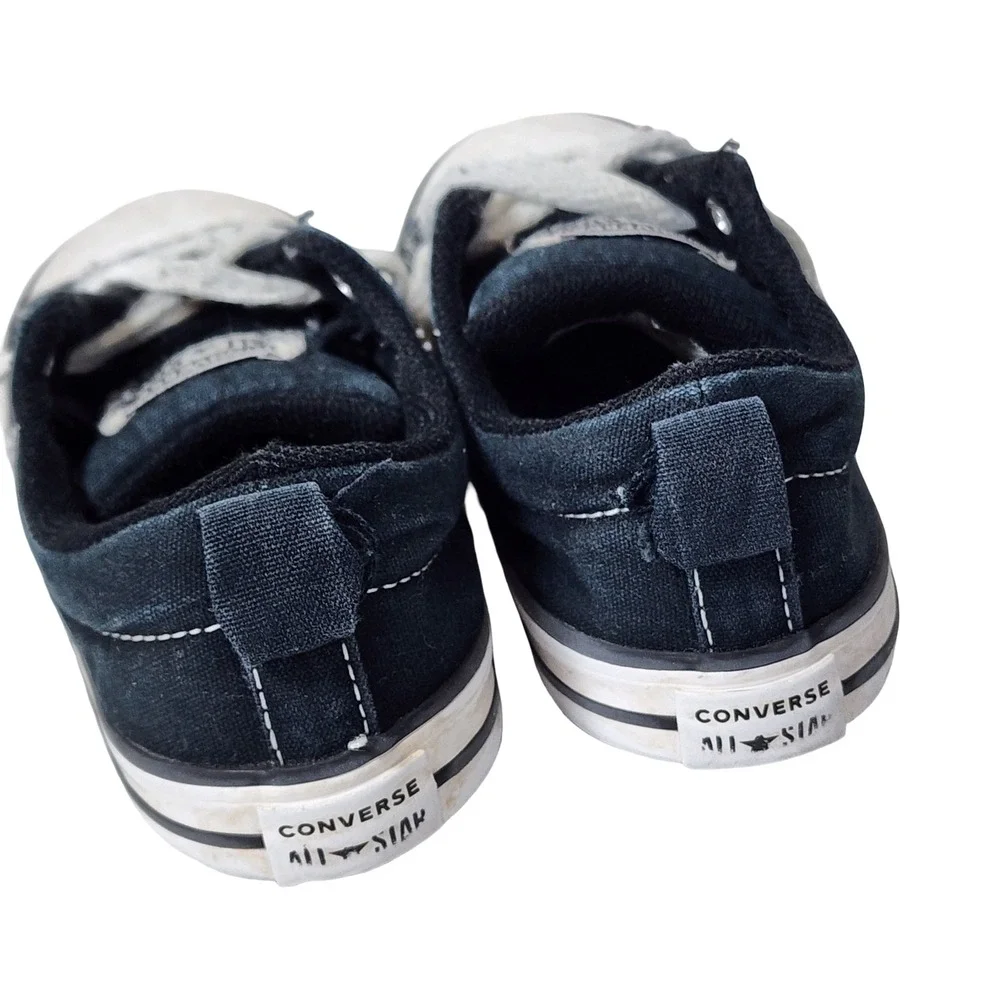 Converse Chuck Taylor All Star Low Top Navy Blue Infant Toddler Shoes Size 9 US
